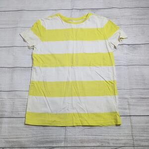 11/12 Mini Boden Yellow Stripe Tee